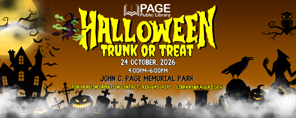 2026 Page Public Library Trunk or Treat