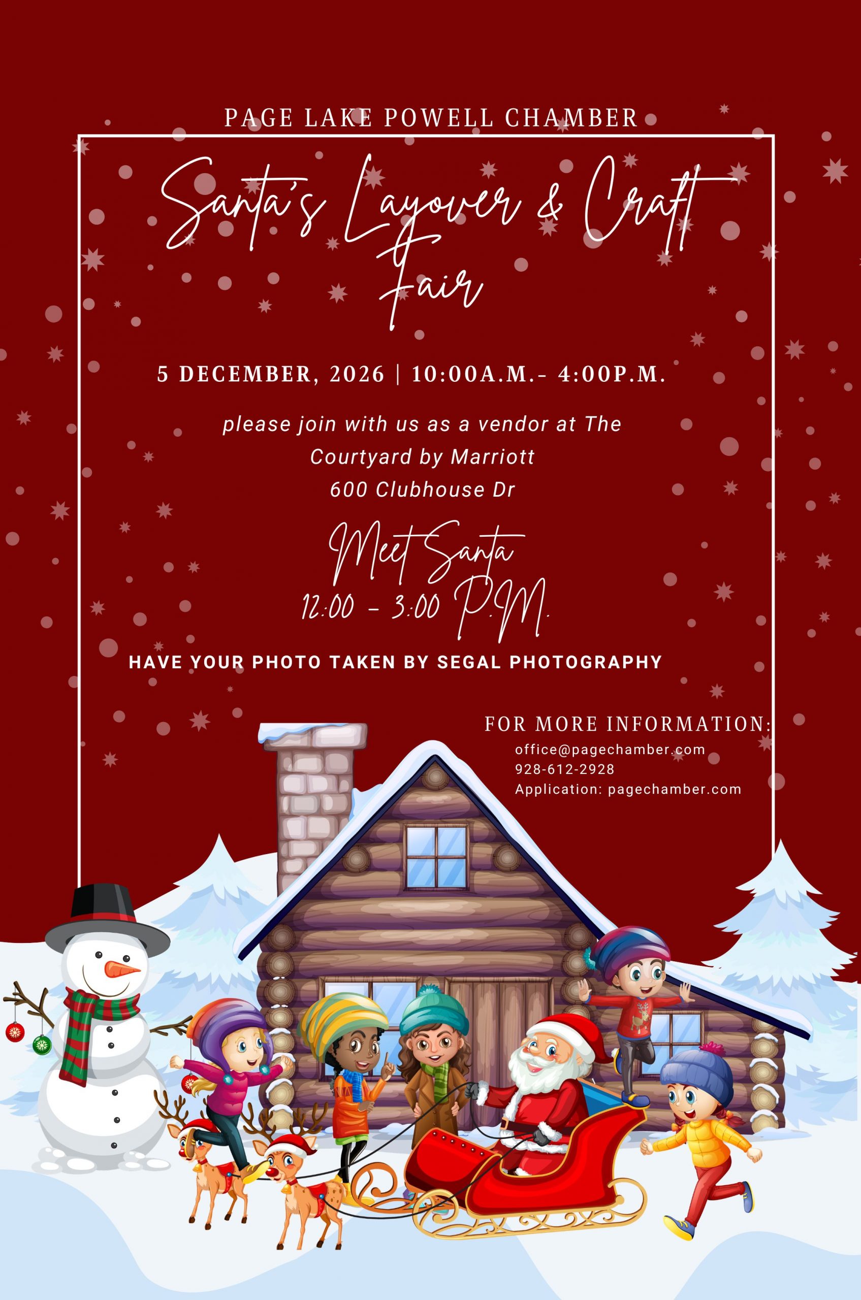 Official event image for Chamber of Commerce Santa’s Layover
